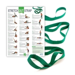 440PS Stretch Out Strap with Exercise Poster