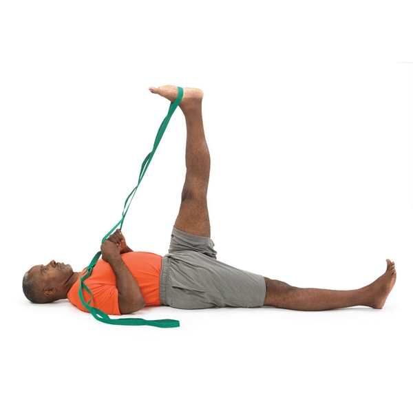 OPTP Green Extra Long Exercise Stretch Out Strap With Stretching