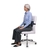 Original McKenzie Slimline Lumbar Support used in office chair