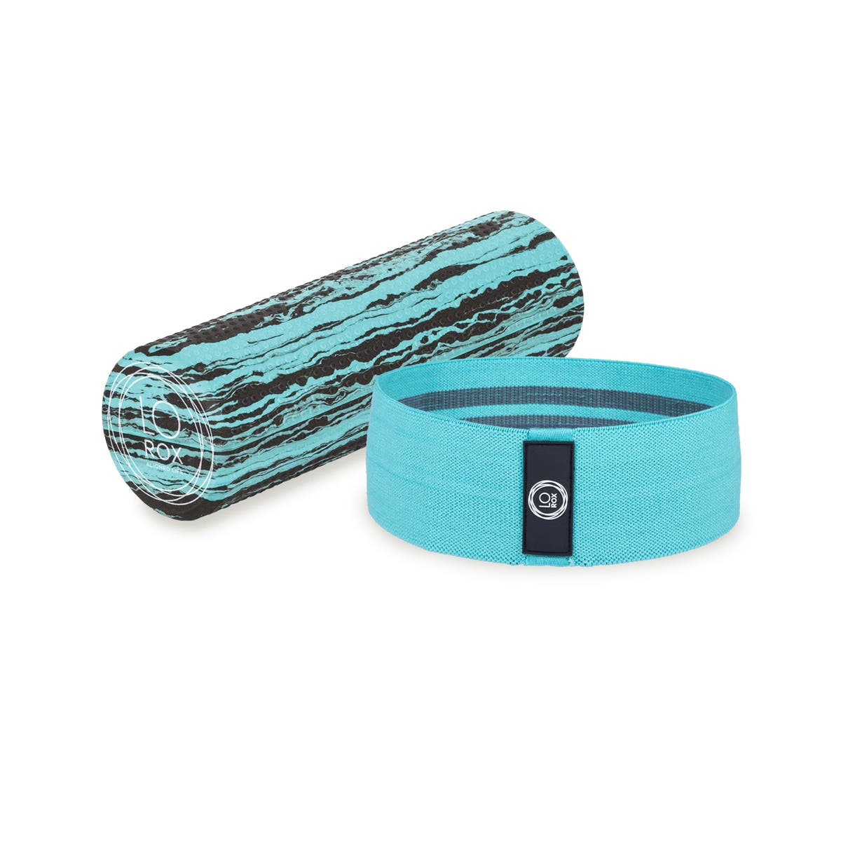 Lo Rox Toning Loop and Travel-Size Roller