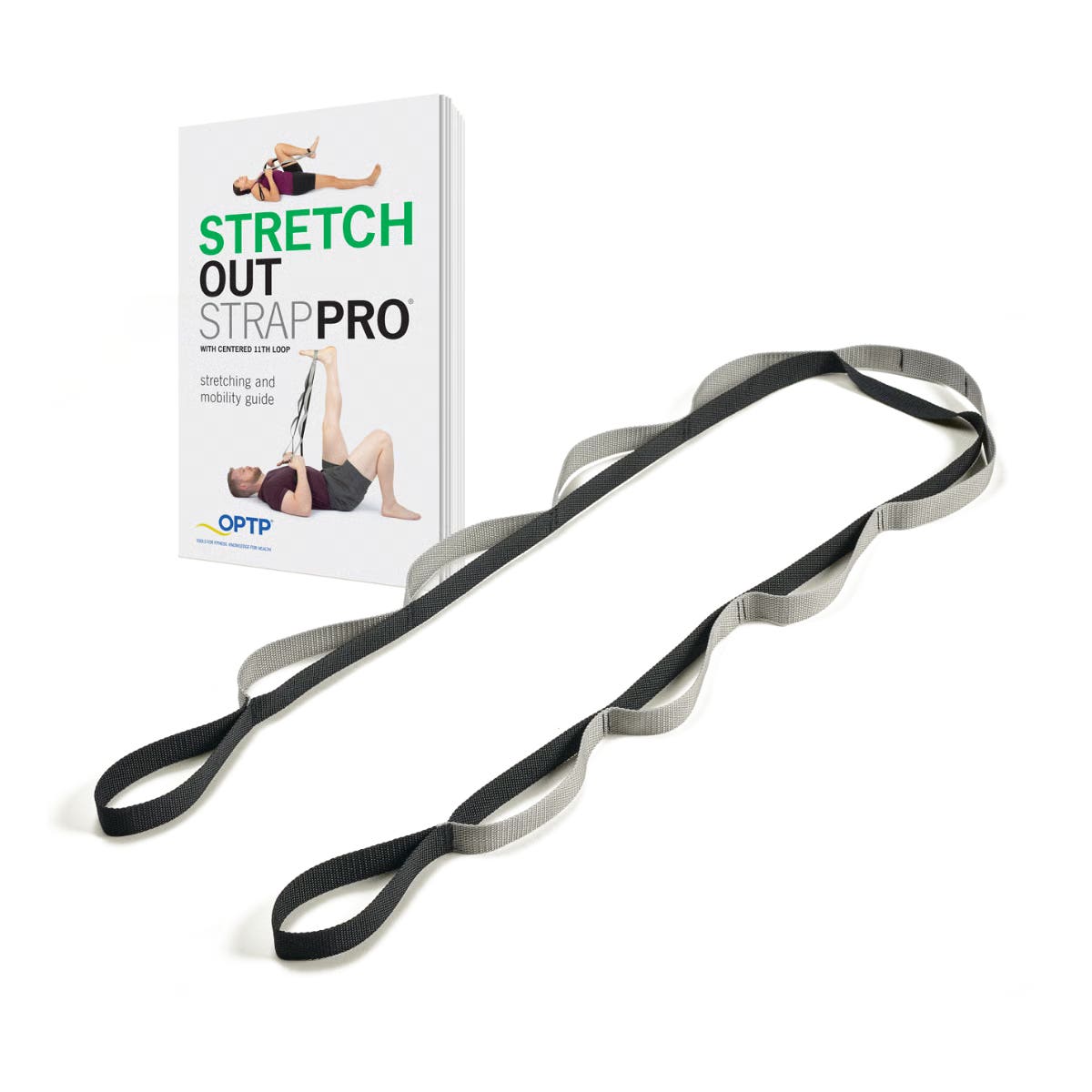 Stretch Out Strap PRO w/ Stretching and Mobility Guide | Stretching ...